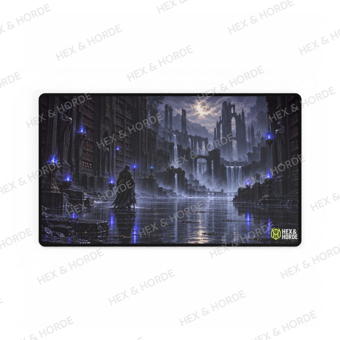Black Mana Dread Vault gaming mat, Standard size