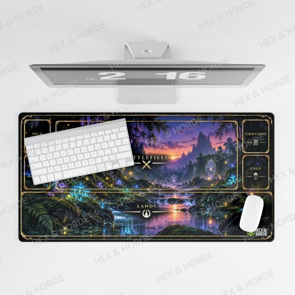 Witchlight Grove MTG playmat, Large size