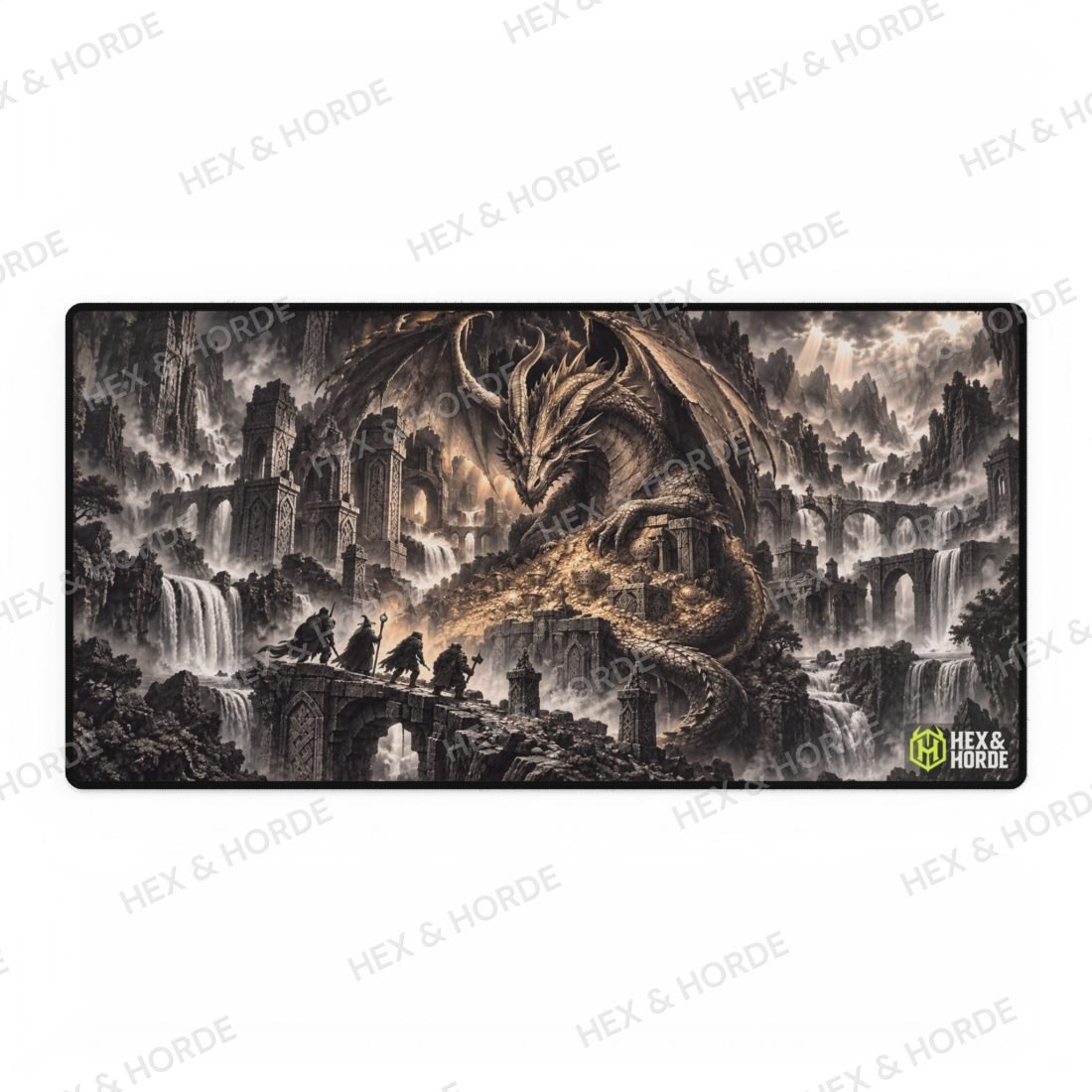 Dragon's Hoard gaming mat, Large size