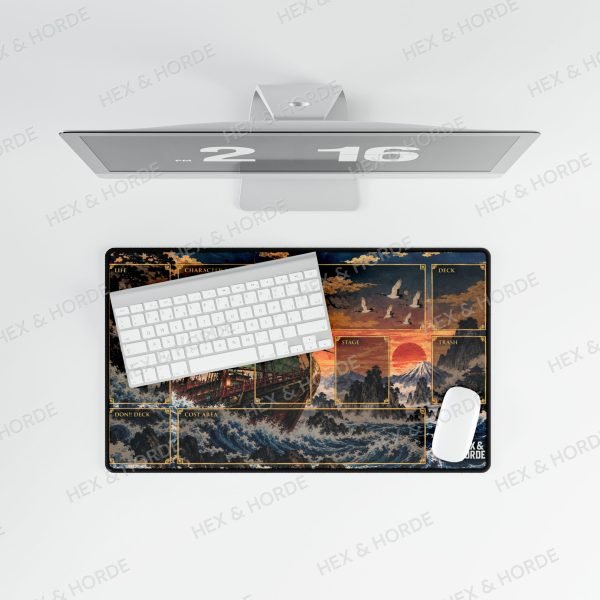 Jade Voyager One Piece playmat, Standard size